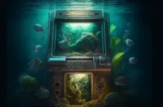 Ocean themed slot machine