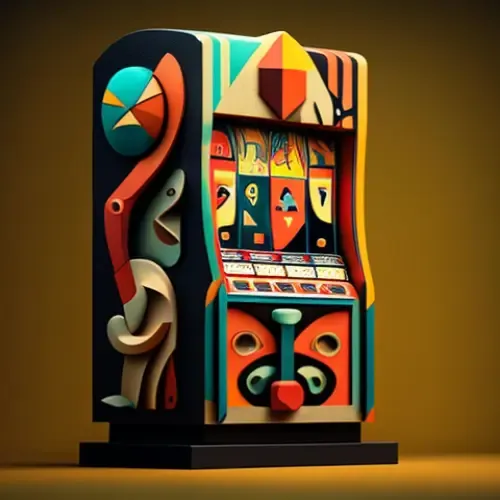 Picasso themed concept slot machine
